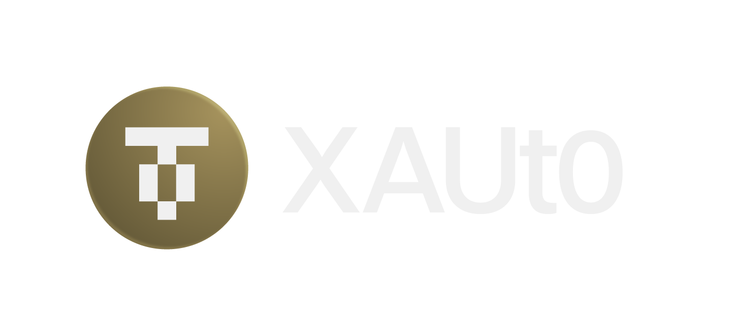 XAUT0 Logo (Negative)
